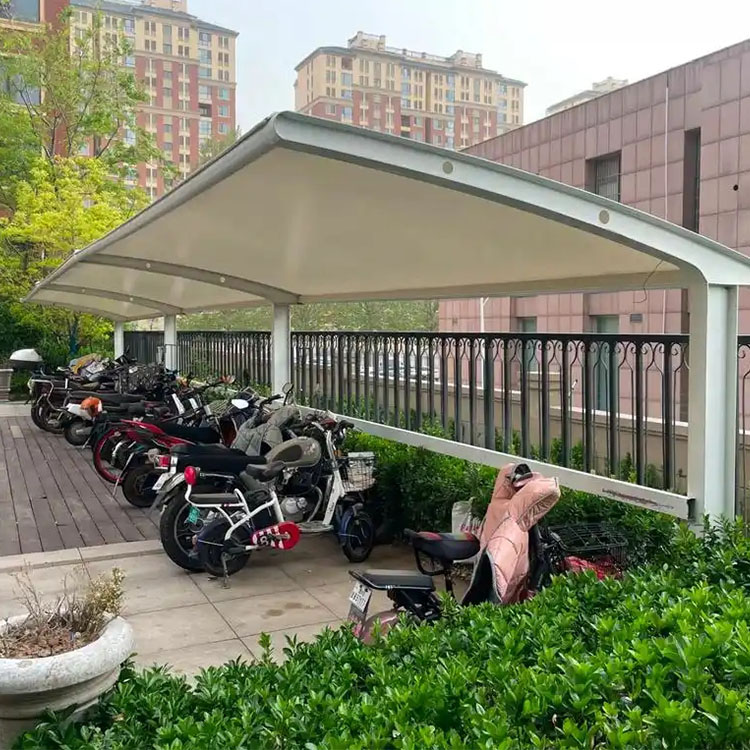 罗源县膜结构电动车棚